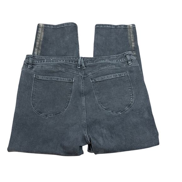 Lane Bryant Black Jeans Womens 22 Flex Magic Waist Signature Mid Rise Skinny - Picture 4 of 8